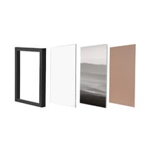 Black Kyra Poster Frames (Set of 2)